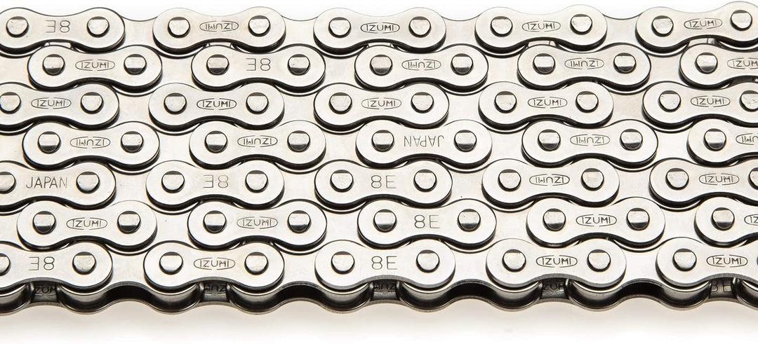 Izumi Track/Fixed Silver Standard Schiene/Festkette, 1/8 x 1/2 (116 Glieder), Silber, Einheitsgrösse