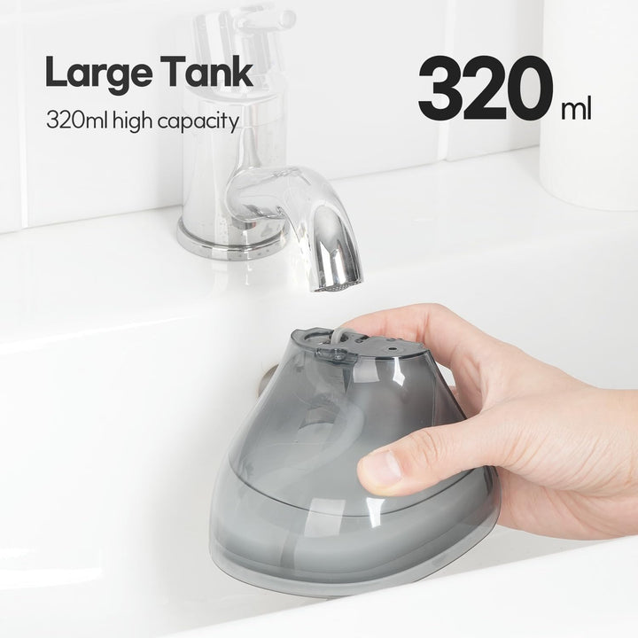 OKYUK Steamer Dampfglätter 1800W, Tragbarer Dampfglätter Konstante, Hemdenbügler, 320ml Dampfbügelei