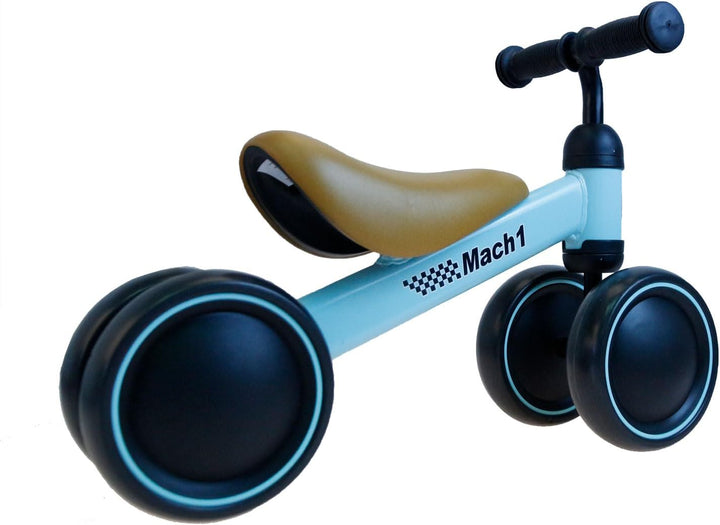 Mach1 Mini Kinder Kleinkinder Laufrad | von 1-3 Jahre | 4 weiche leise Räder | Lauflernrad Kinderlau