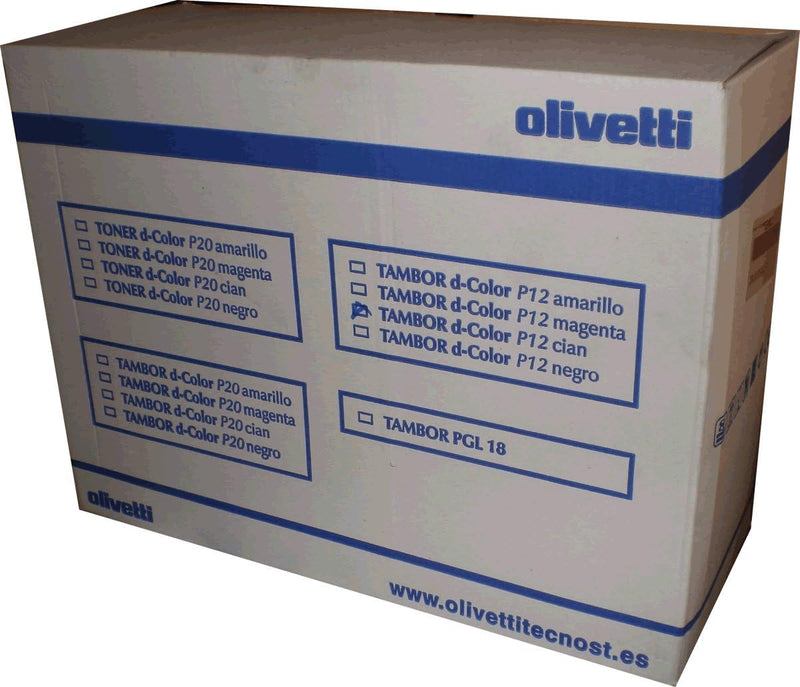 Olivetti B0459 d-Color P12 P160 P160W Trommel schwarz 17.000 Seiten