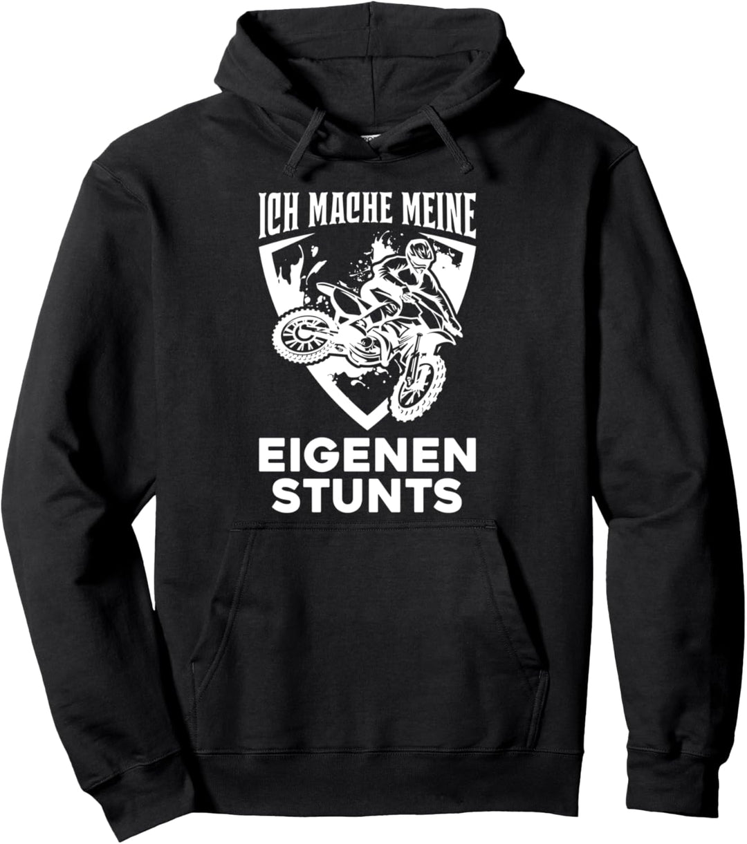 Motorrad Motorradfahrer Motocross Motorsport Pullover Hoodie