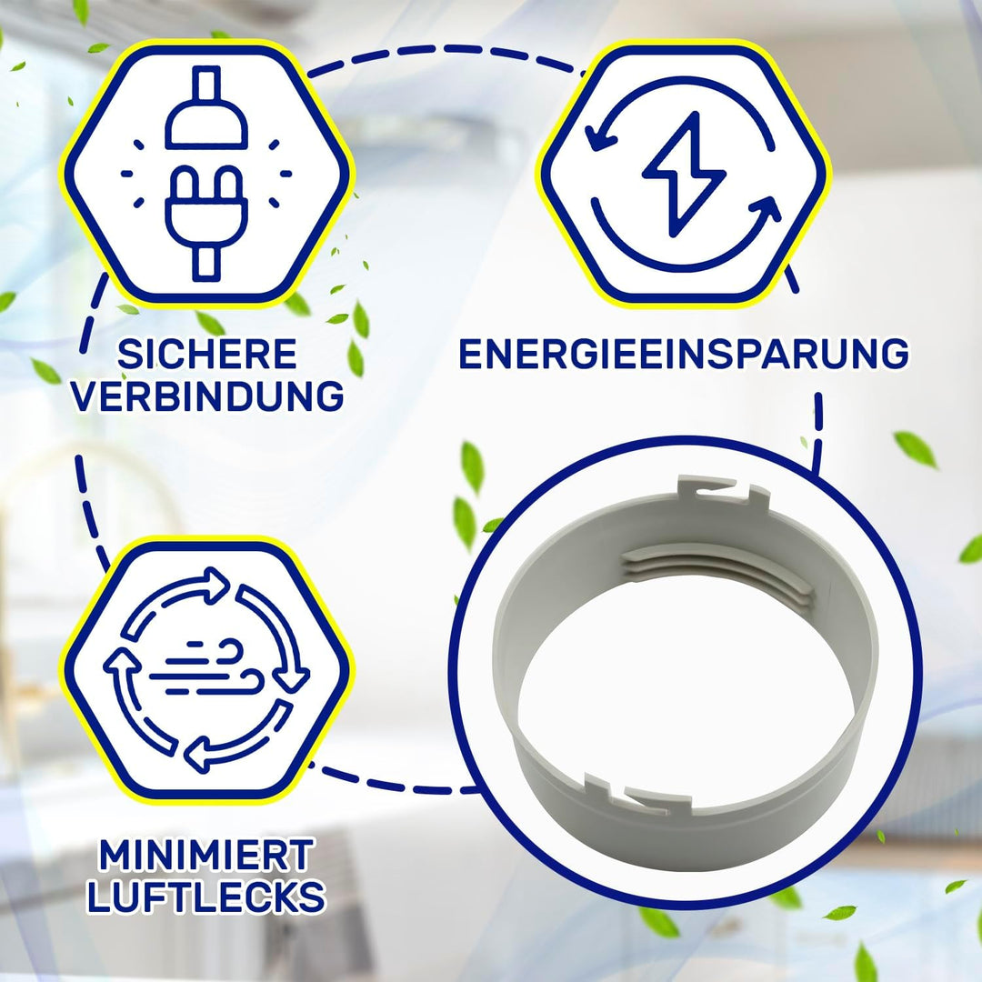 Portable Klimaanlage Schlauch Adapter Hat den Originalcode TL2667 für DeLonghi - Garantie 10 Jahre -
