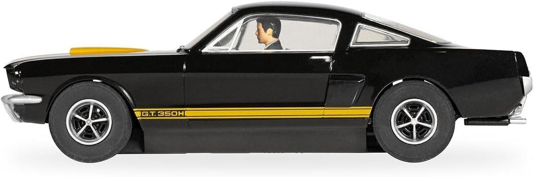 Scalextric C4542 Shelby Mustang GT350H – Hertz Edition Cars – USA/Klassiker ab 3 Jahren, Black and G