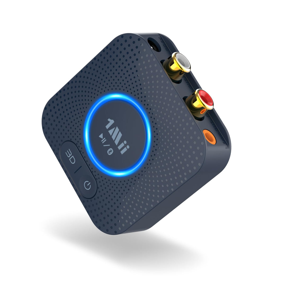 1Mii B06HD Bluetooth 5.0 Empfänger, aptX HD & Low Latency Wireless Audio Adapter mit 3D Surround, Hi