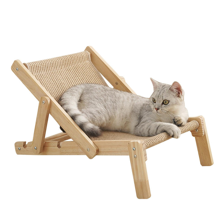 Cat Sisal Chair - Katzen Stuhl, Sisal Liegestuhl, Katzen Bett, Hochbett, Strandstuhl, Für Hunde