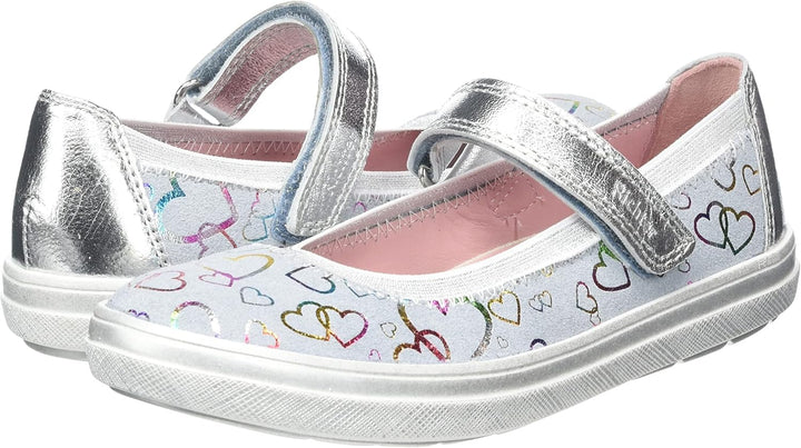 Richter Kinderschuhe Mädchen Ilva Sneaker 25 EU Ciel Silver, 25 EU Ciel Silver