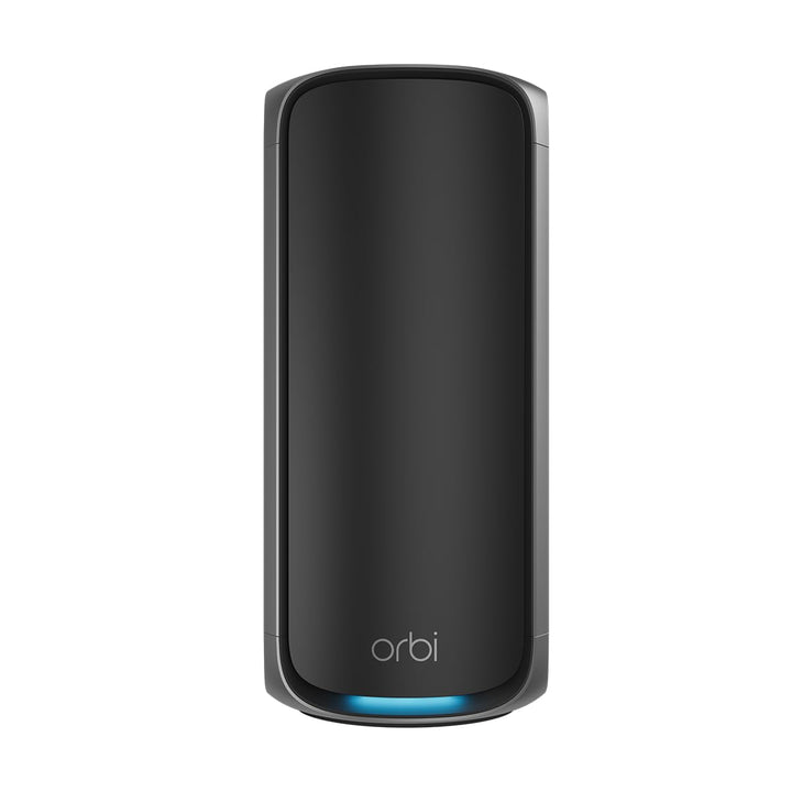 NETGEAR Orbi 970-Serie (RBE970B) Quad-Band WiFi 7-Mesh-Zusatzsatellit Black Edition, kompatibel mit