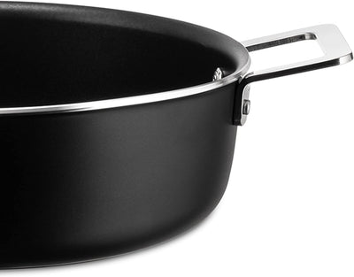 Alessi POTS&Pans,CASSERUOLA AL, Aluminium, Edelstahl 18/10, Mehrfarbig, One Size