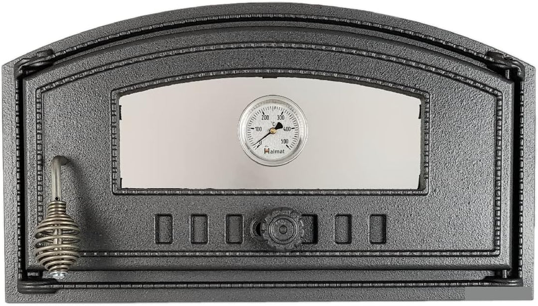 Sellon24® Backofentür aus Gusseisen Ofentür Pizzaofentür Steinofentür Brotofen H1008