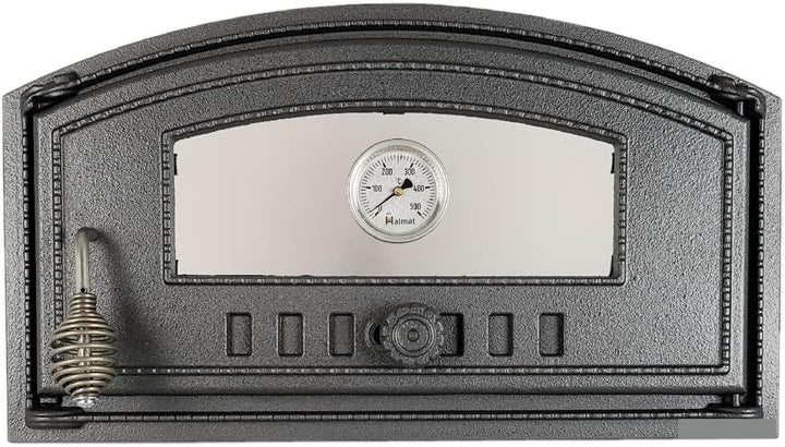 Sellon24® Backofentür aus Gusseisen Ofentür Pizzaofentür Steinofentür Brotofen H1008