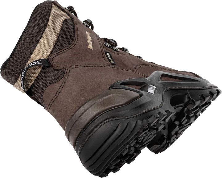 LOWA Renegade GTX MID Unisex Wanderstiefel Tracking Outdoor Goretex 42 EU Braun, 42 EU Braun