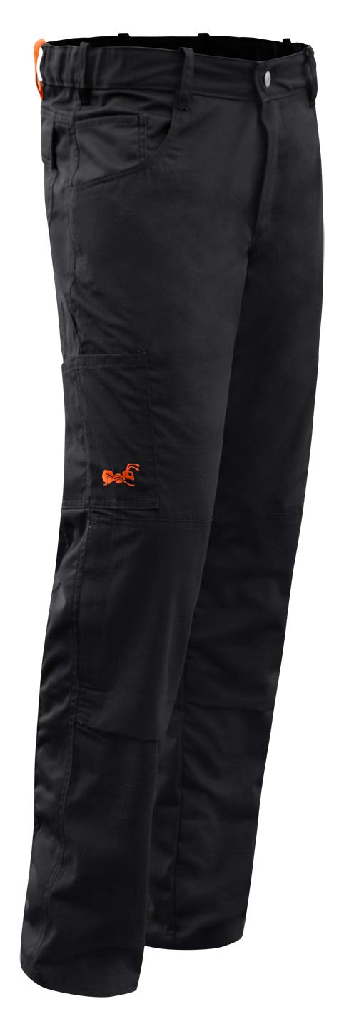 strongAnt Arbeitshose komplett Stretch Männer Berlin Pro Bundhose 21 Schwarz / 260 G/M², 21 Schwarz