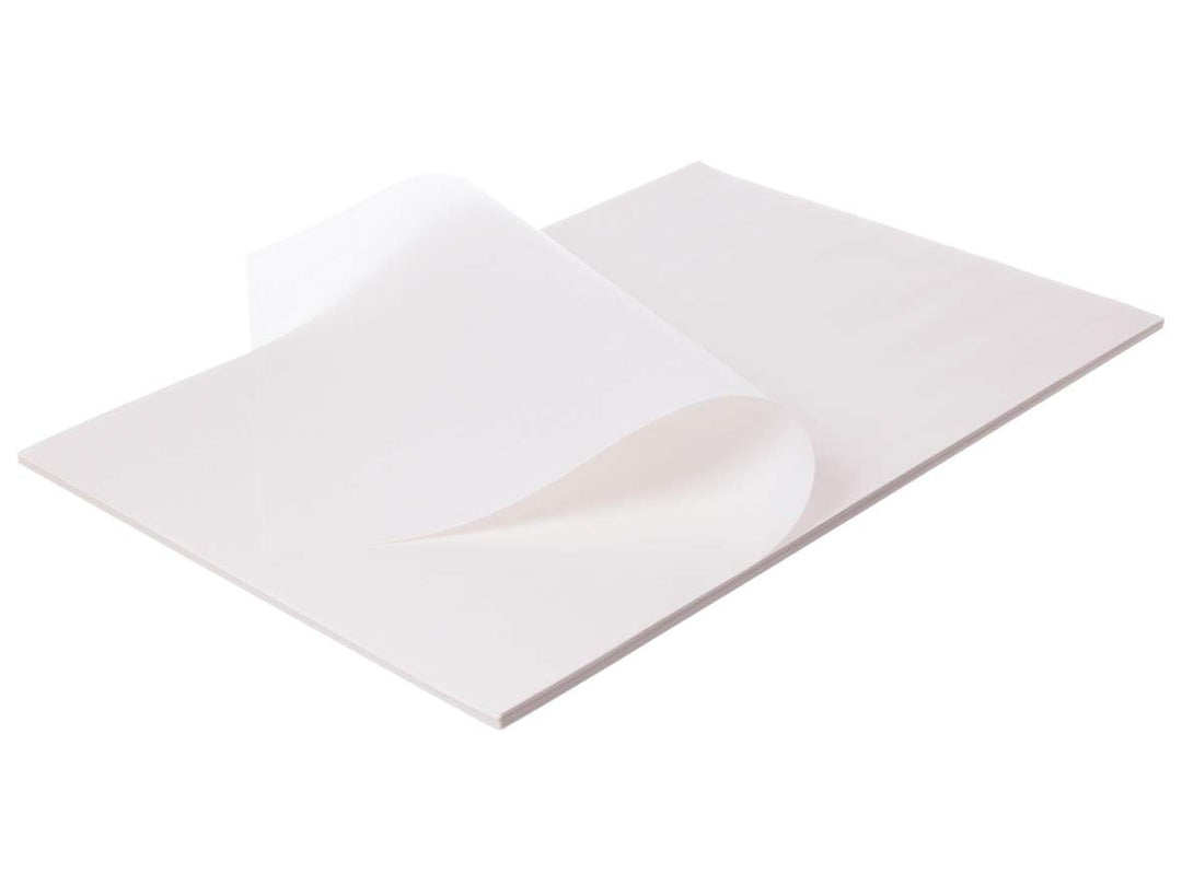 500 Blatt Backtrennpapier Backpapier Trennpapier weiss im Spenderkarton - verschiedene Zuschnitte/Gr