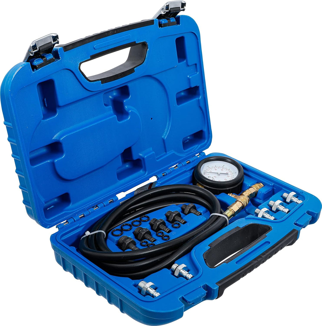 BGS 8007 | Öldrucktester | Öldruckprüfer | Öl-Messgerät & 8066 | Druckluft-Bremsenentlüfter | Bremse