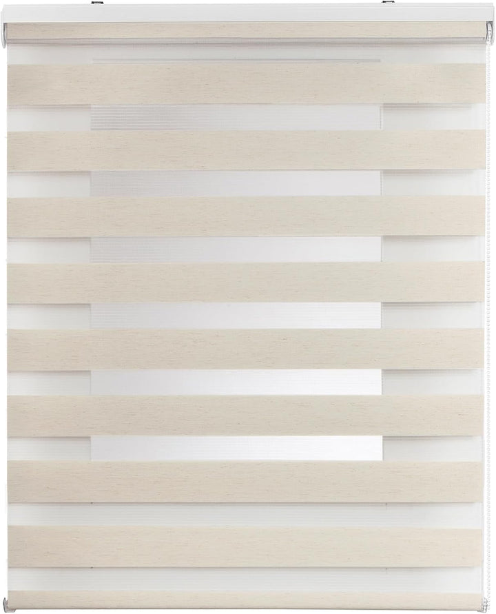 STORESDECO Doppelrollo mit Bohren 180H x 100B cm für Fenster & Türen - Zuverlässiger Lichtschutz & S