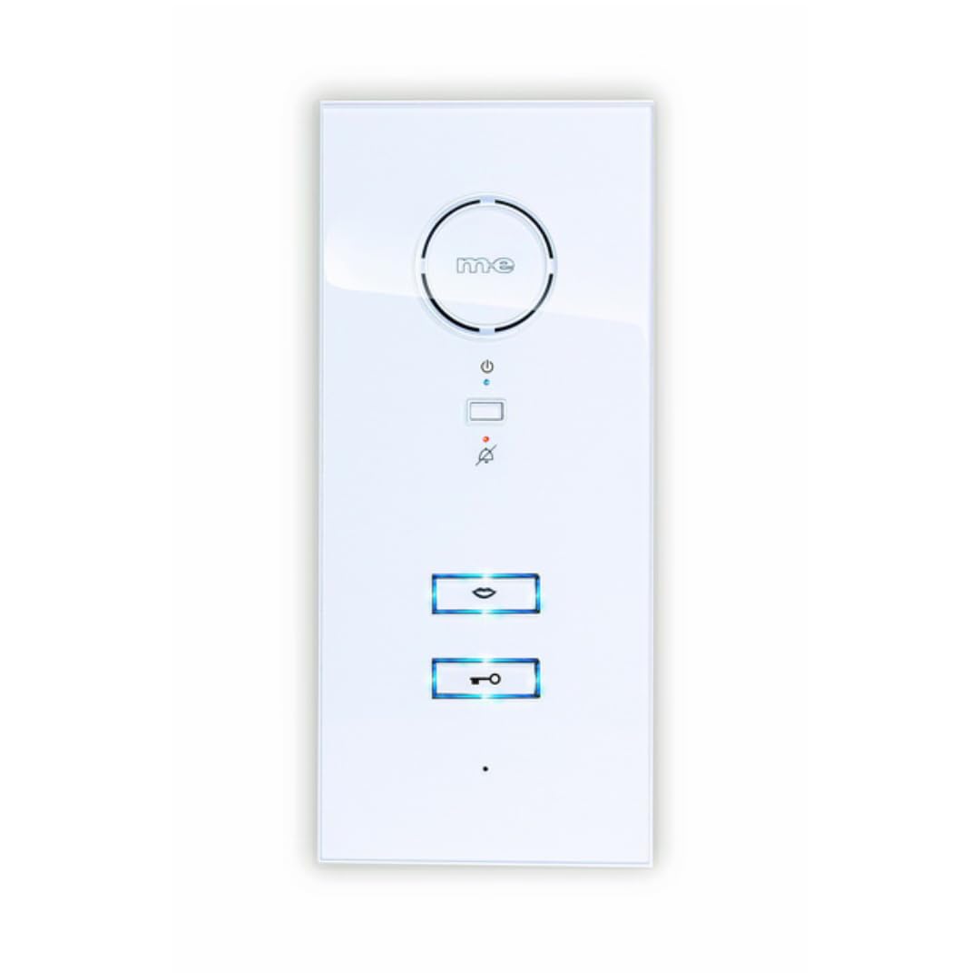 M-e modern-electronics ADV-100 WW Tuersprechanlage Kabelgebunden Inneneinheit Weiss