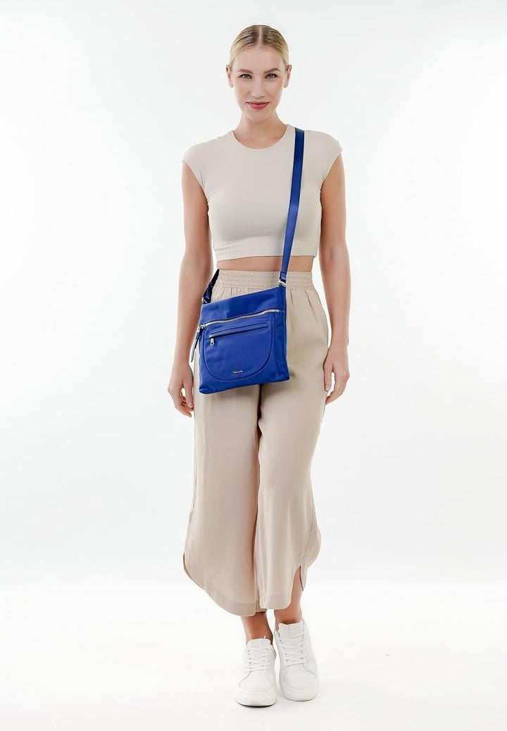 Tamaris Umhängetasche TAS Angela 33001 Damen Handtaschen Uni Einheitsgrösse Royal, Einheitsgrösse Ro