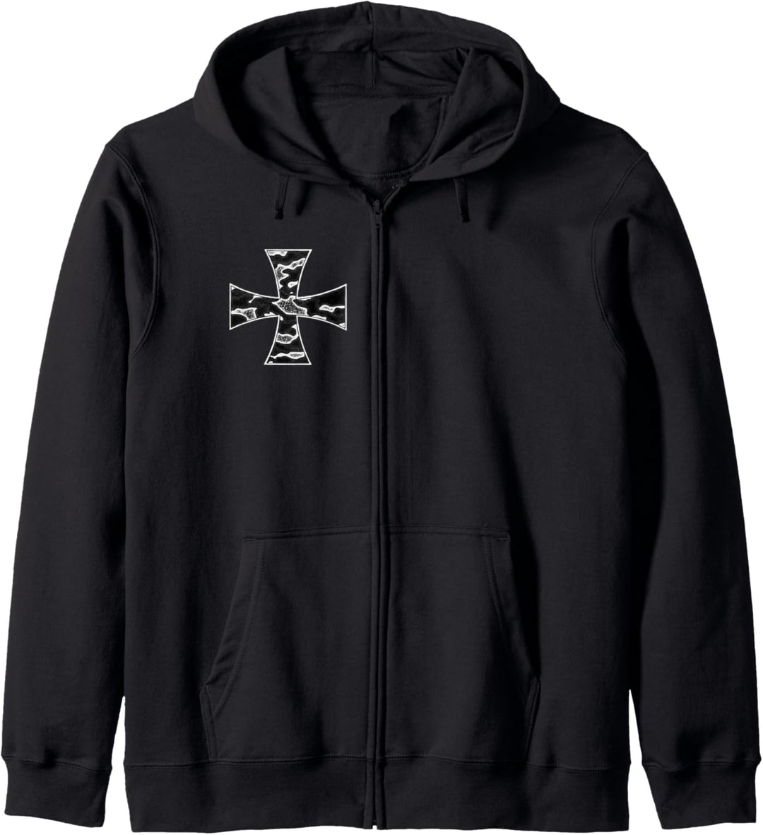 Ein Eisernes Kreuz Kapuzenjacke