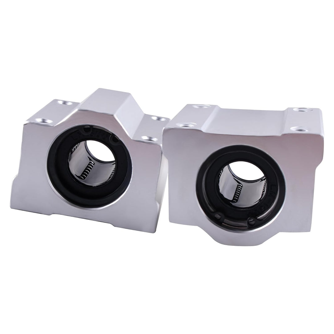 CNCMANS 4Stück 350mm Linearwelle Ø8mm Linearführung 350mm Linearführungen Präzisionswelle mit 8Stück