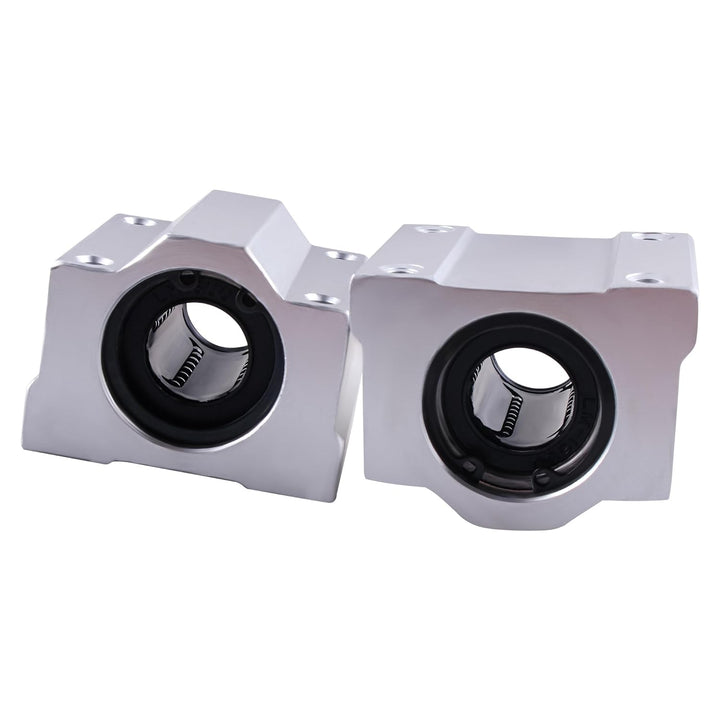 CNCMANS 4Stück 350mm Linearwelle Ø8mm Linearführung 350mm Linearführungen Präzisionswelle mit 8Stück