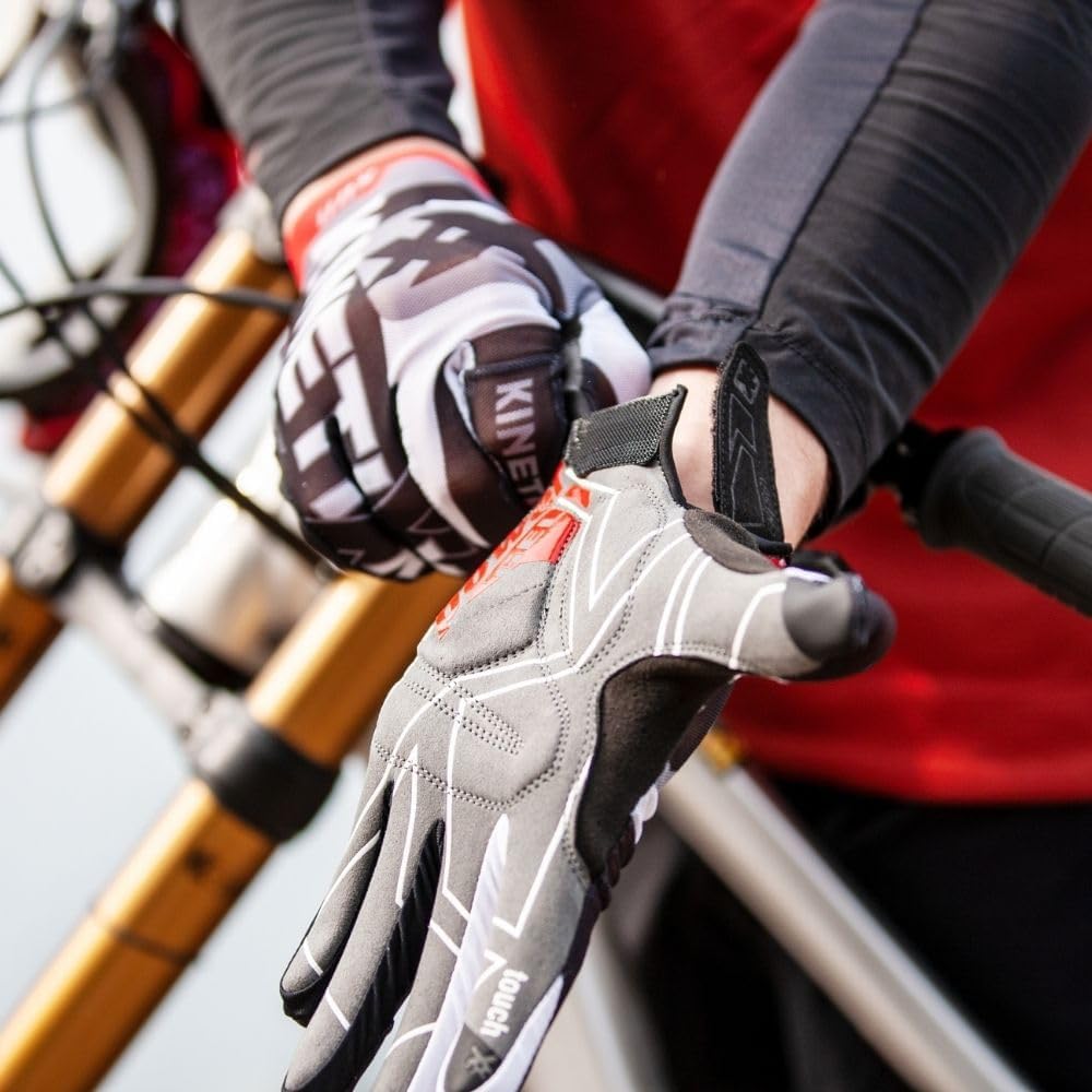 KinetiXx Langfinger Sommer-MTB Handschuh Luigi Schwarz 9, Schwarz 9