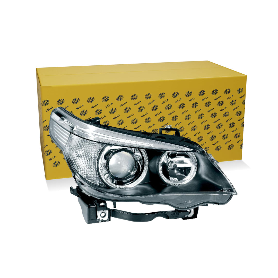 HELLA 1EL 160 288-011 Bi-Xenon/Halogen-Hauptscheinwerfer - rechts - für u.a. BMW 5 (E60) Rechts mit