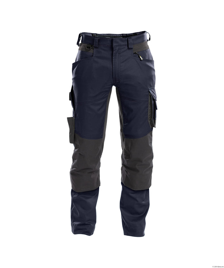 DASSY® Dynax Bundhose mit Stretch und Kniepolstertaschen DASSY D-FLEX PESCO 41 NACHTBLAU/ANTHRAZITGR