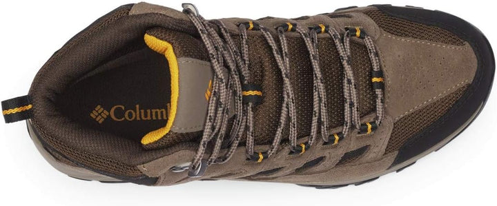 Columbia Crestwood Mid WP wasserdichte Wanderstiefel für Herren 40.5 EU Cordovan Squash, 40.5 EU Cor