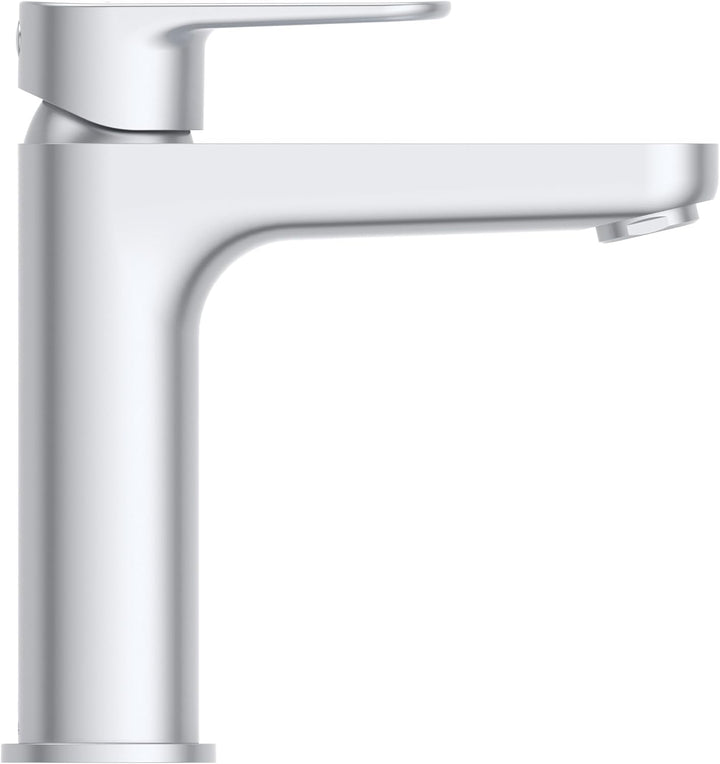 Ideal Standard BD131SI Cerafine O Waschtischarmatur H120 mit Push-Open-Ventil, Bad-Wasserhahn mit Au
