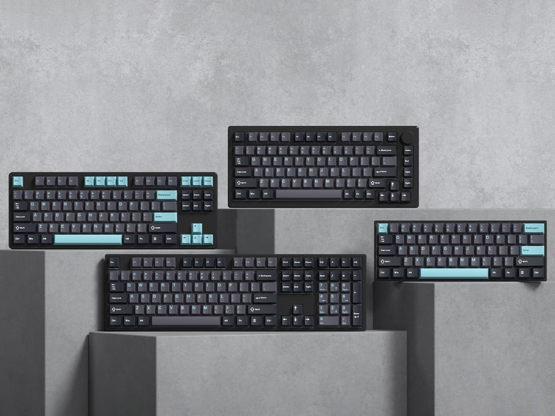 dagaladoo Double Shot PBT-Tastenkappen-Set, benutzerdefinierte Tastatur-Tastenkappen, komplettes Set