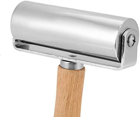 HEEPDD Lederhandwerk Kleber Laminierwerkzeug, Leder Roller Werkzeug Solide High Carbon Steel Leather