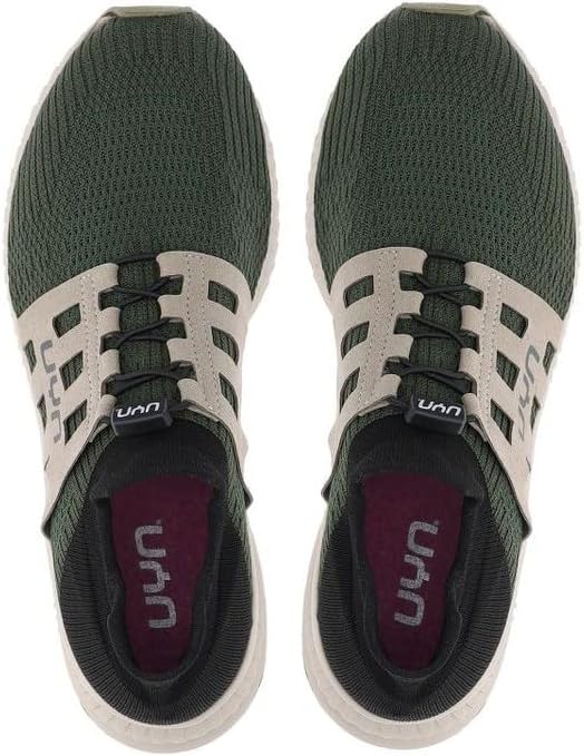 UYN Herren Nature Tune Vibram Sneaker 47 EU Militär Schwarz, 47 EU Militär Schwarz