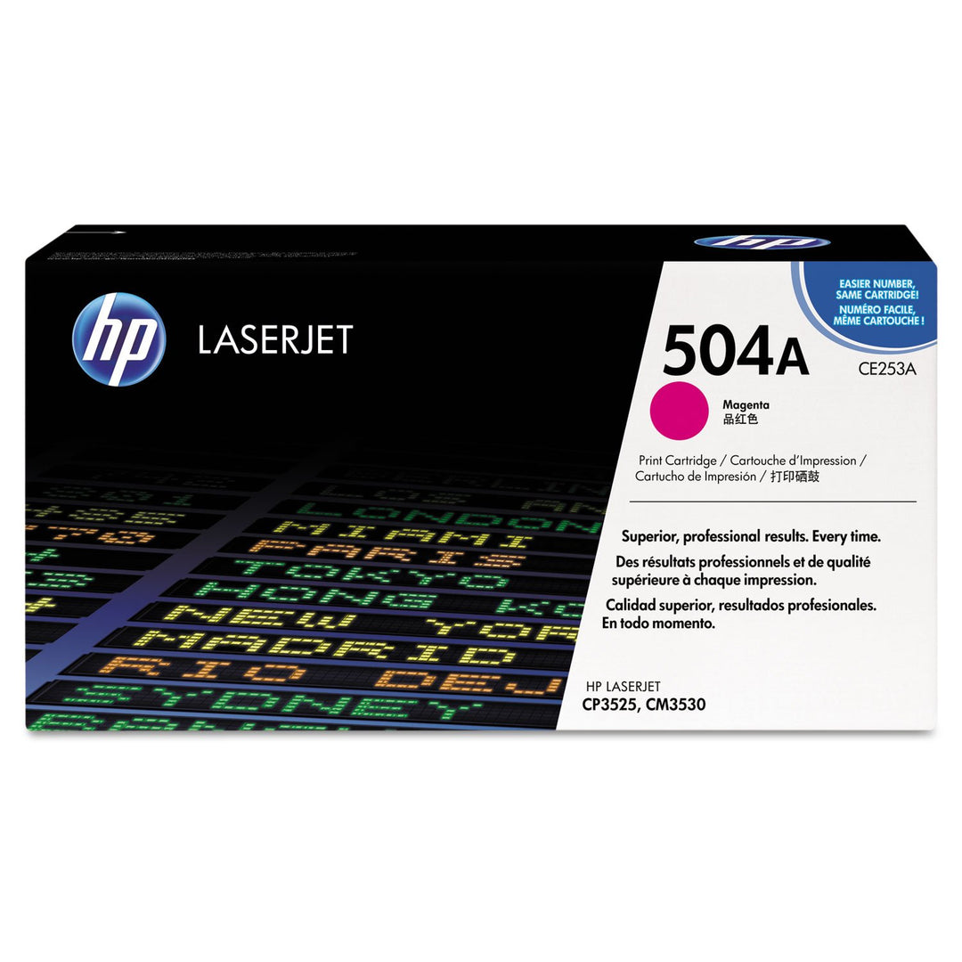 HP Toner CE253A, magenta, ca. 7000 S.