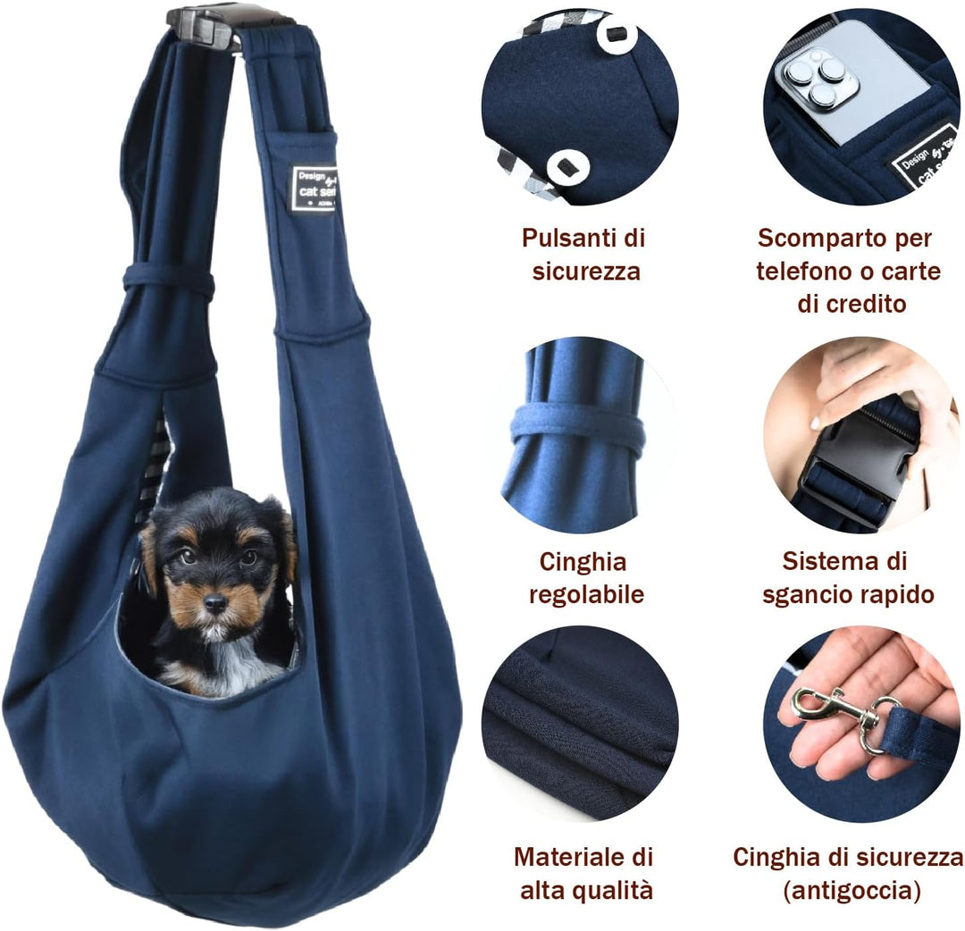 Hundetasche, verstellbare Reisetasche für kleine Hunde