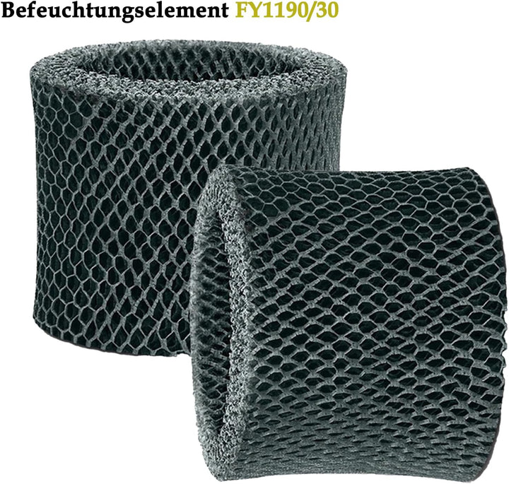 FY1190 Ersatzfilter für Philips Luftbefeuchter 2000 Serie HU2510/10 Ersatz Filter FY1190/30 Befeucht