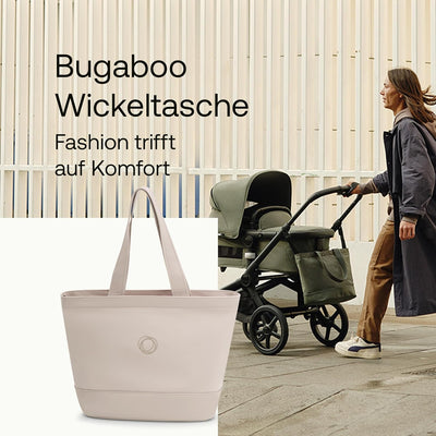 Bugaboo Wickeltasche, Windeltasche mit leicht zugänglichen Fächern, isoliertem Flaschenhalter, Wicke