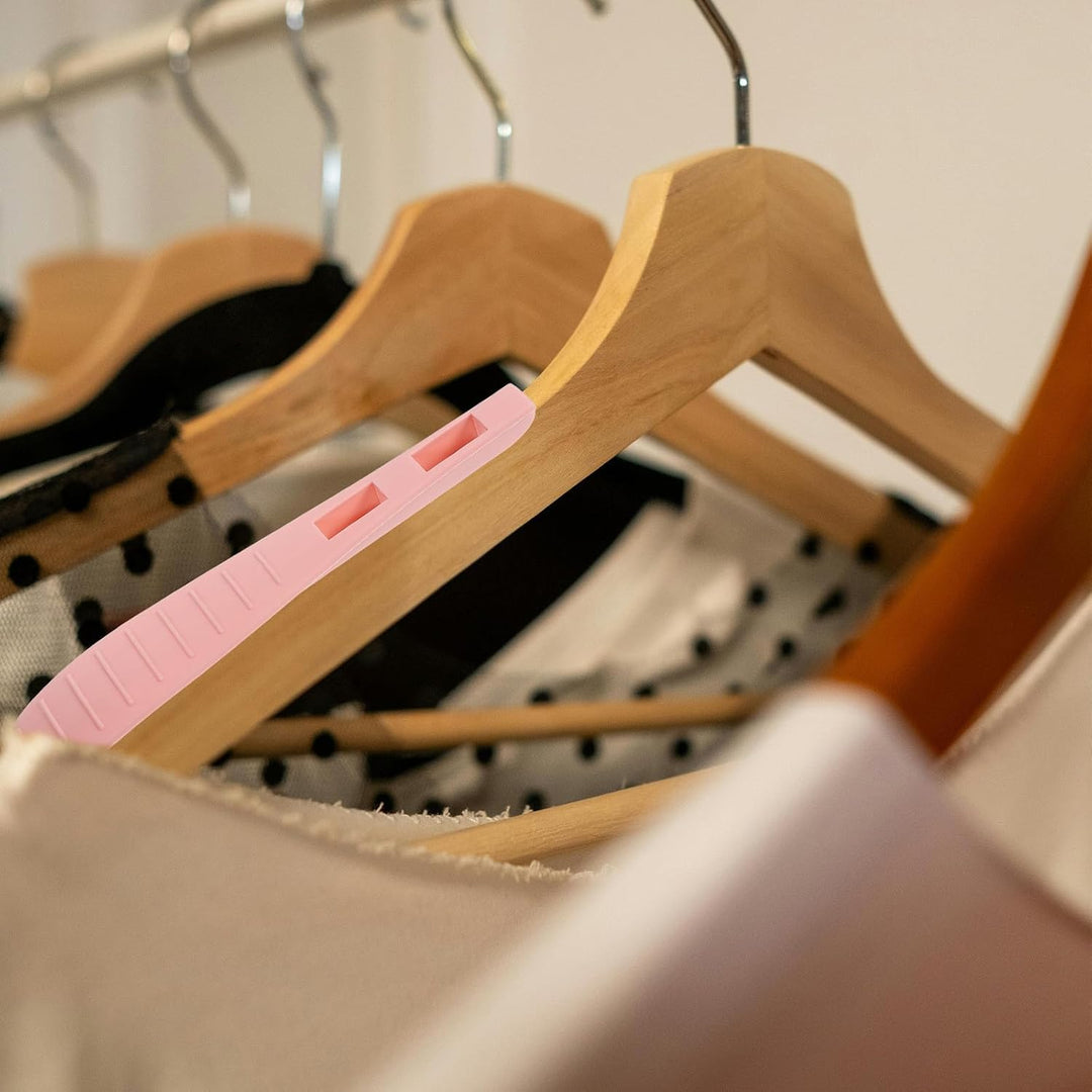 40 Stück Hänger Schulterformer aus Kunststoff Breite Schulterschützer für Kleiderbügel Schutz vor Ru