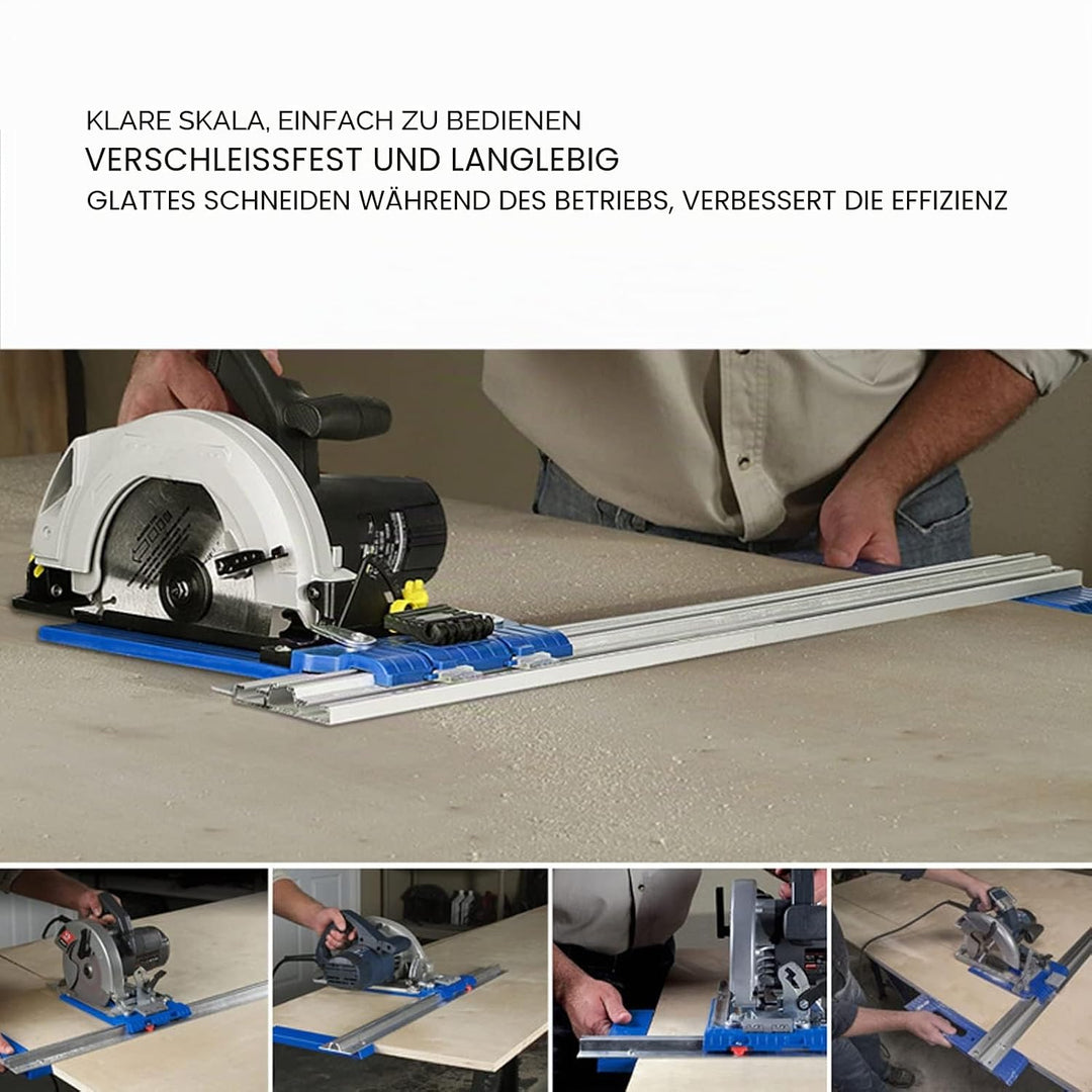 Kreissäge Führung, machen Rip Cuts Crosscuts bis zu 26in Breite Kreissäge Spur, präzise Skala multif
