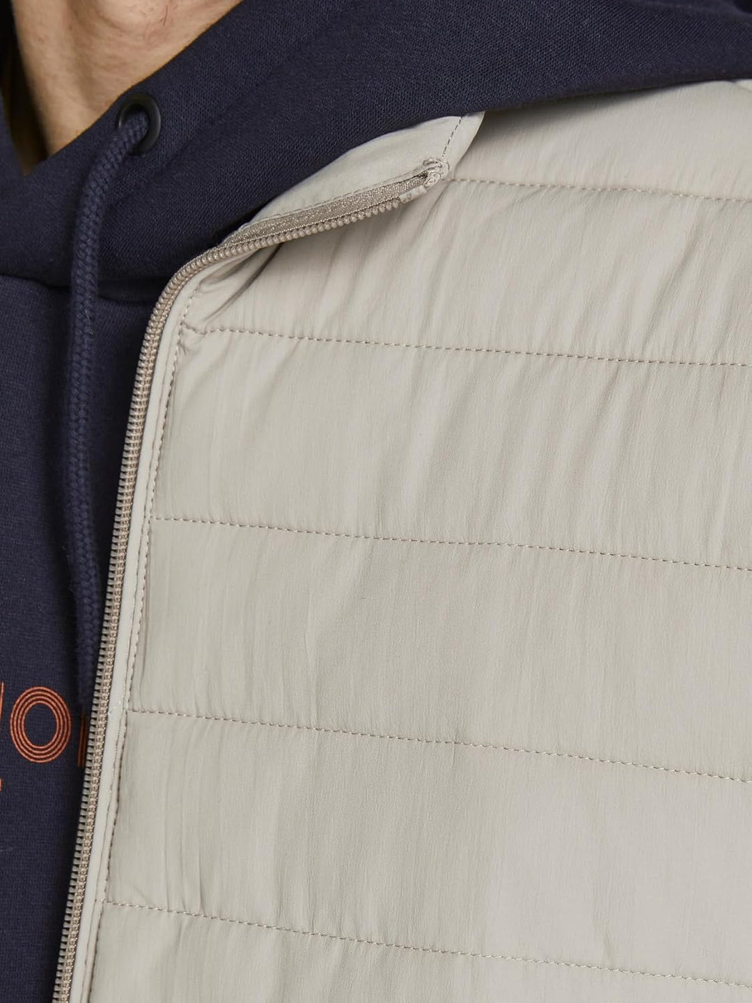 JACK & JONES Herren Leichte Steppjacke | Basic Übergangsjacke Wattiert | Blouson ohne Kapuze JJERECY