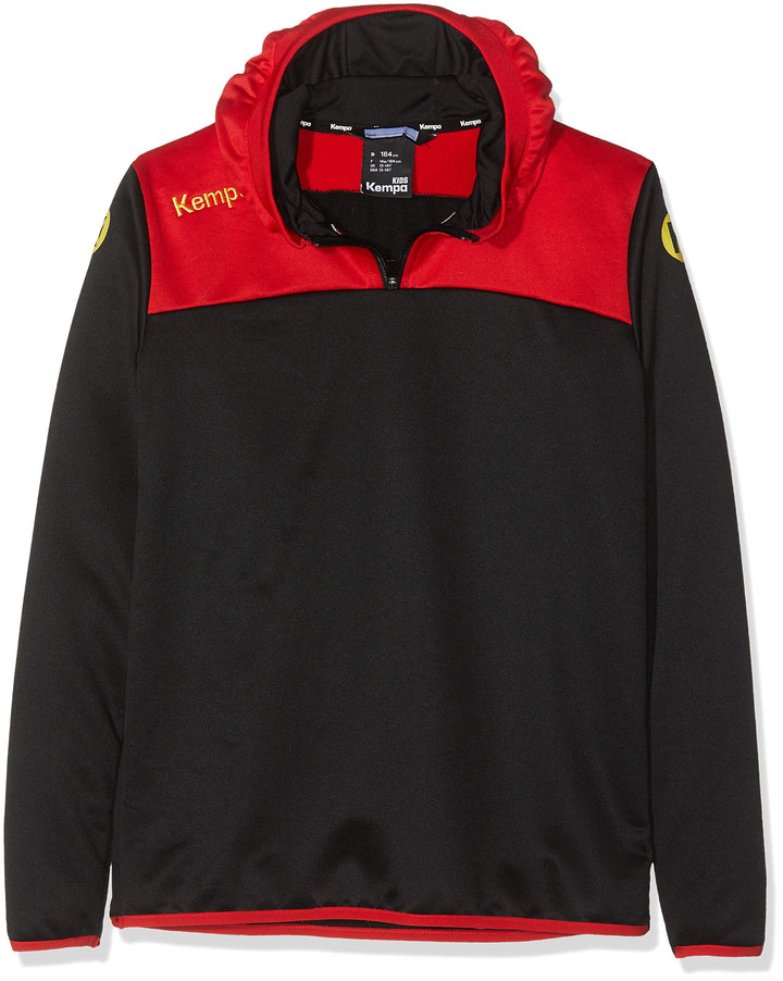 Kempa Herren Emotion 2.0 Hoody Herren Hoody S Schwarz/Rot/Gelb, S Schwarz/Rot/Gelb