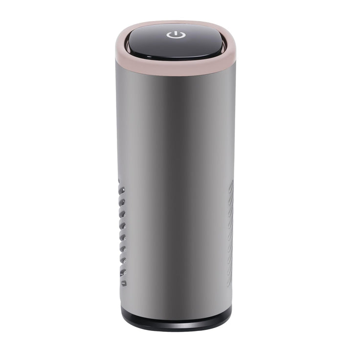 Luftreiniger Auto USB, Luftreiniger Allergiker mit Aromatherapie, HEPA & Aktivkohlefilter, Entfernt