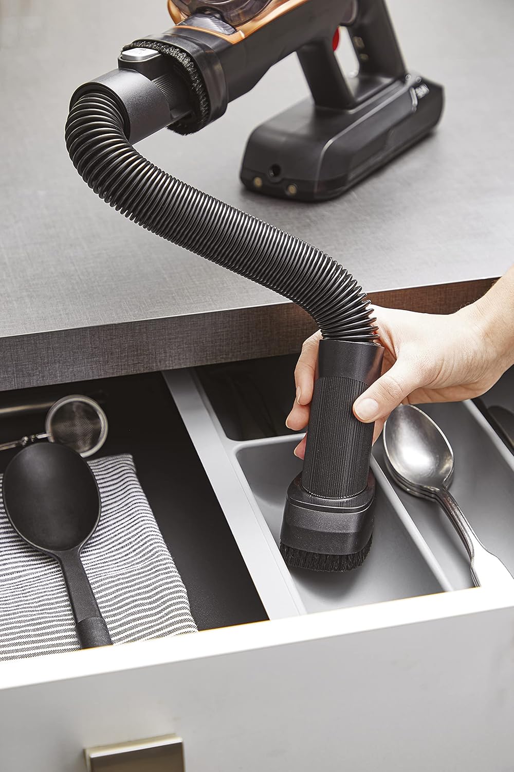 Rowenta Zubehör Mini Flex Düse, für alle X-Force 8.60, 11.60, 14.60 und PRO Modelle, schnelle Reinig