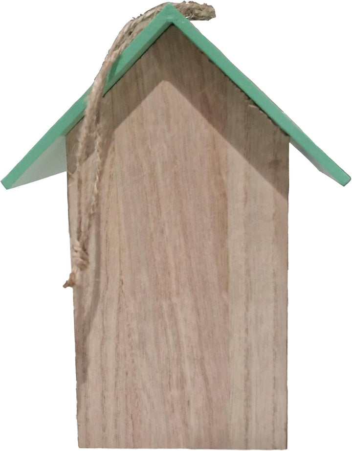 Nistkasten, versch. Ausführungen, 22 x 12 x 16 cm, aus Holz (Grünes Dach, 22 x 12 x 16 cm) Grünes Da