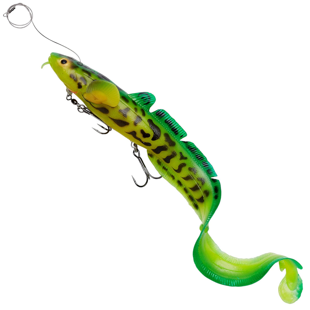Savage Gear 3D Line Thru Burbot - Gummifisch