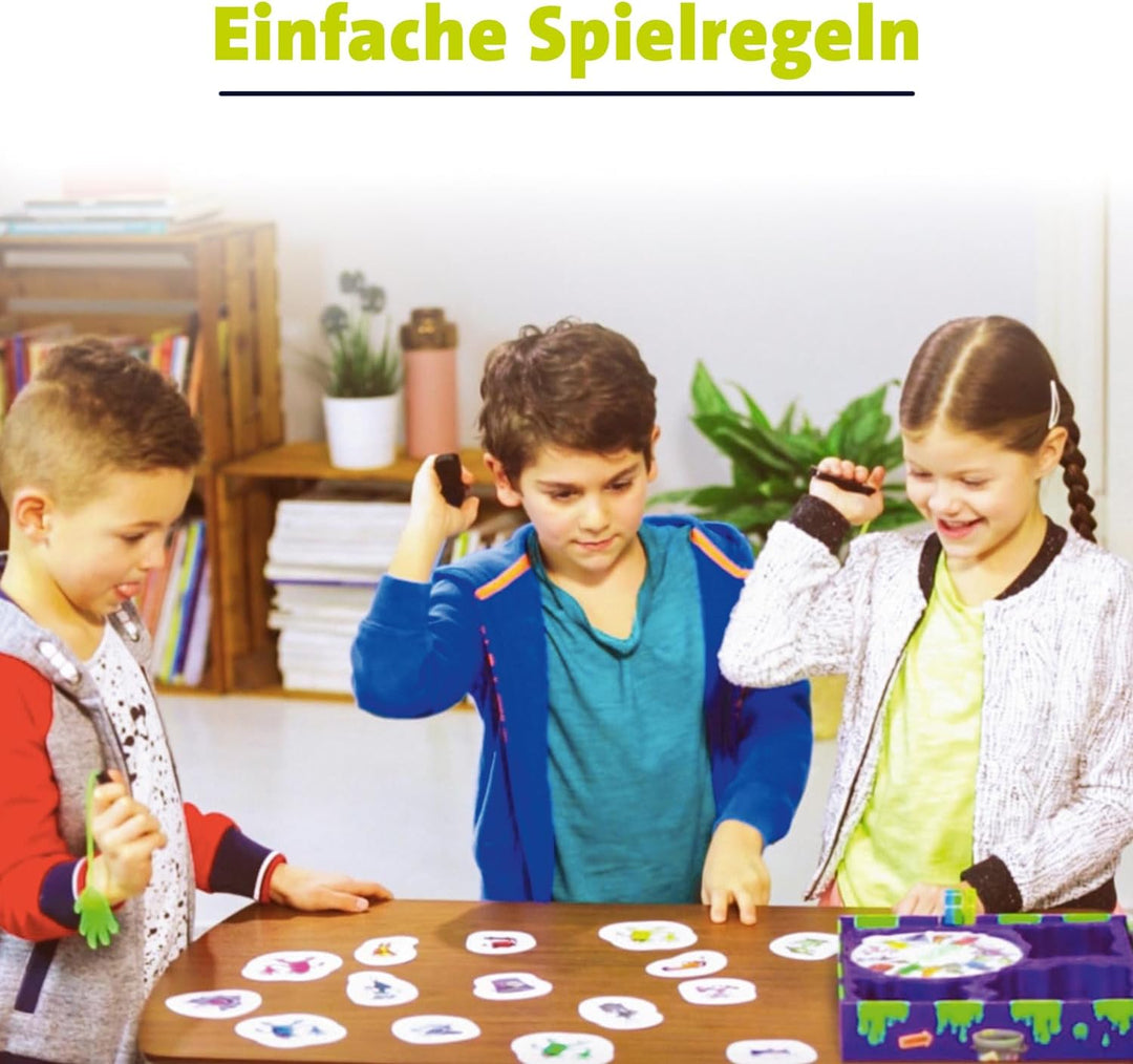 Ravensburger Kinderspiel Monsterstarker Glibber-Klatsch, Gesellschafts- und Familienspiel, für Kinde