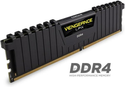 Corsair Vengeance LPX 16GB (1x 16GB) DDR4 3600 (PC4-28800) C18 1.35V Modul AMD Ryzen optimiert - Sch