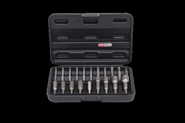 KS Tools 122.2100 1/4" CLASSIC Bit- und Einschraubwerkzeug-Satz, 31-tlg.