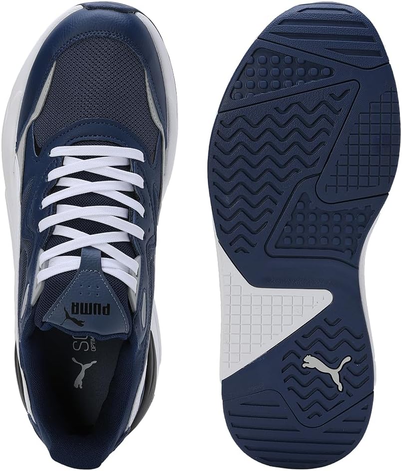 PUMA Unisex Röntgen-Geschwindigkeit Sneaker 45 EU Inky Blue Puma White Persian Blue, 45 EU Inky Blue