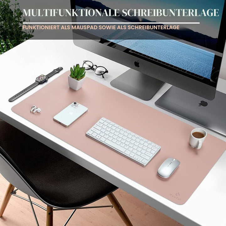 K KNODEL Tischunterlage, Schreibtischunterlage, 90 x 43cm PVC Tischunterlage, Laptop Tischunterlage,