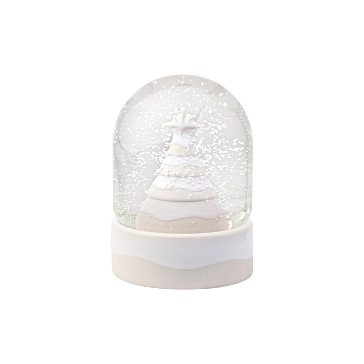 like. by Villeroy & Boch – Winter Glow Schneekugel, Weihnachtsdeko aus Premium Porzellan